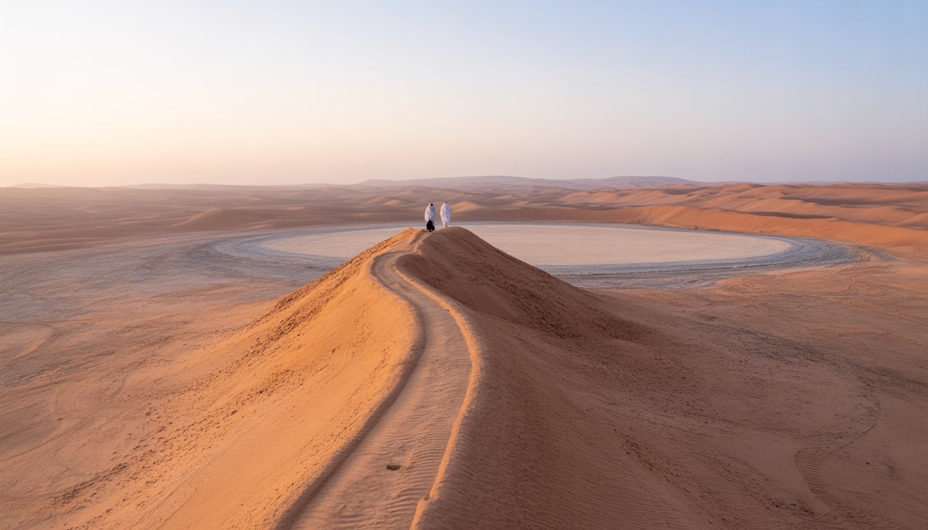 Rub' al Khali (Le Quart Vide) en Arabie Saoudite - Photo