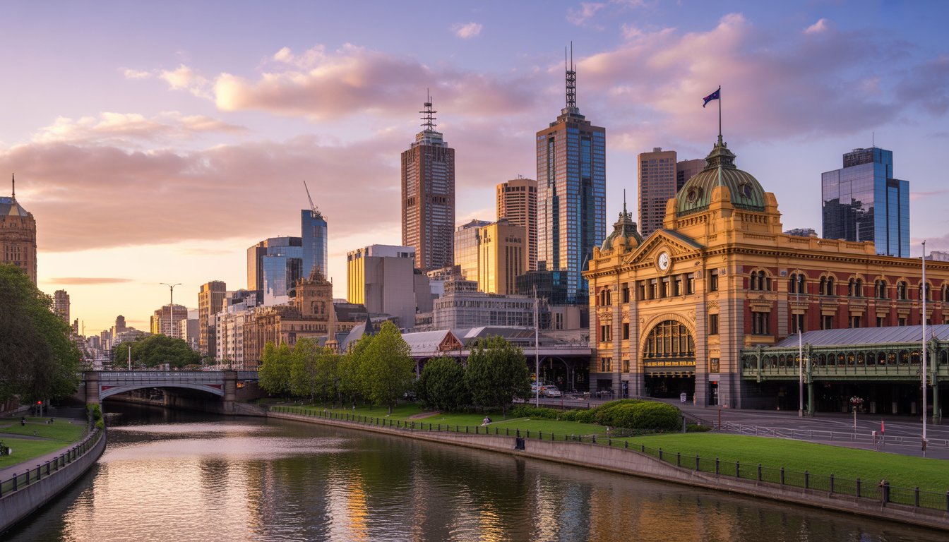 Melbourne en Australie - Photo