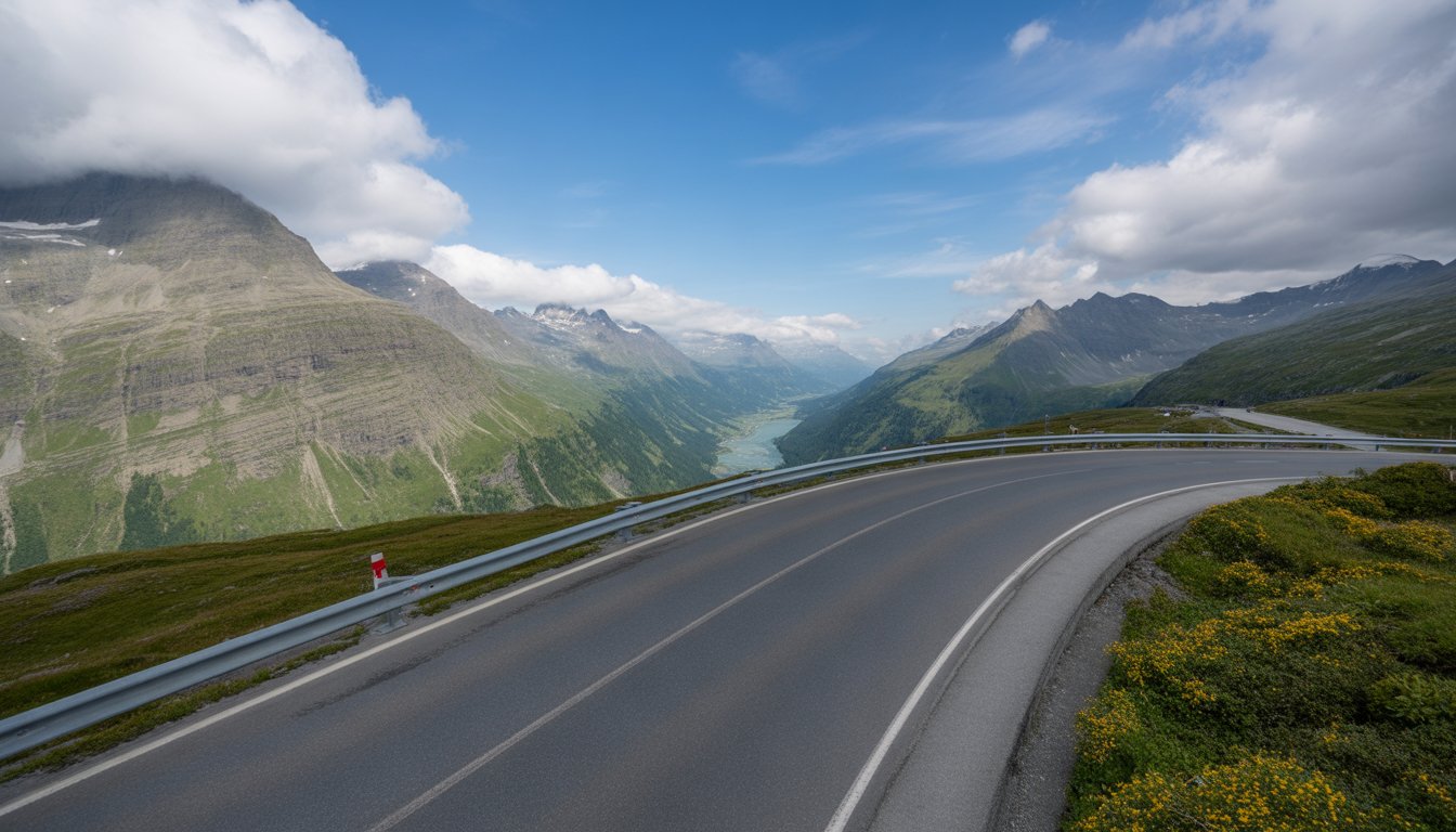 Route alpine du Grossglockner (Grossglockner High Alpine Road) en Autriche - Photo