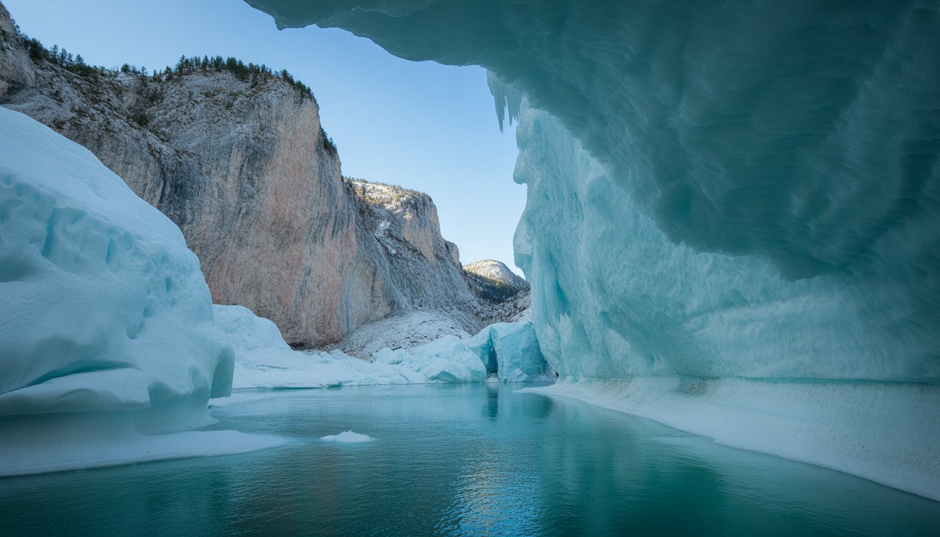 Eisriesenwelt (Grottes de glace de Werfen) en Autriche - Photo
