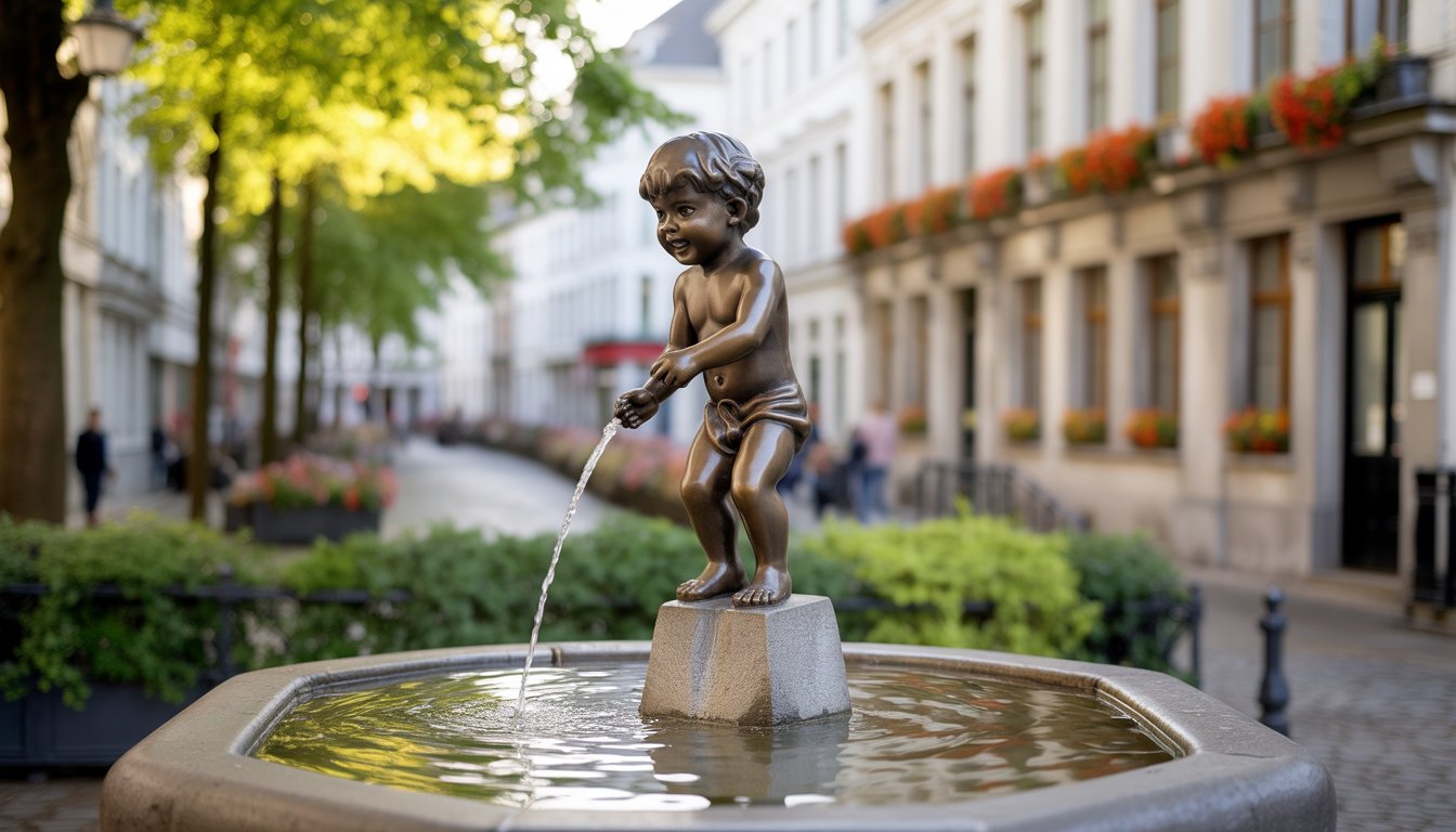 Manneken Pis (Bruxelles) en Belgique - Photo