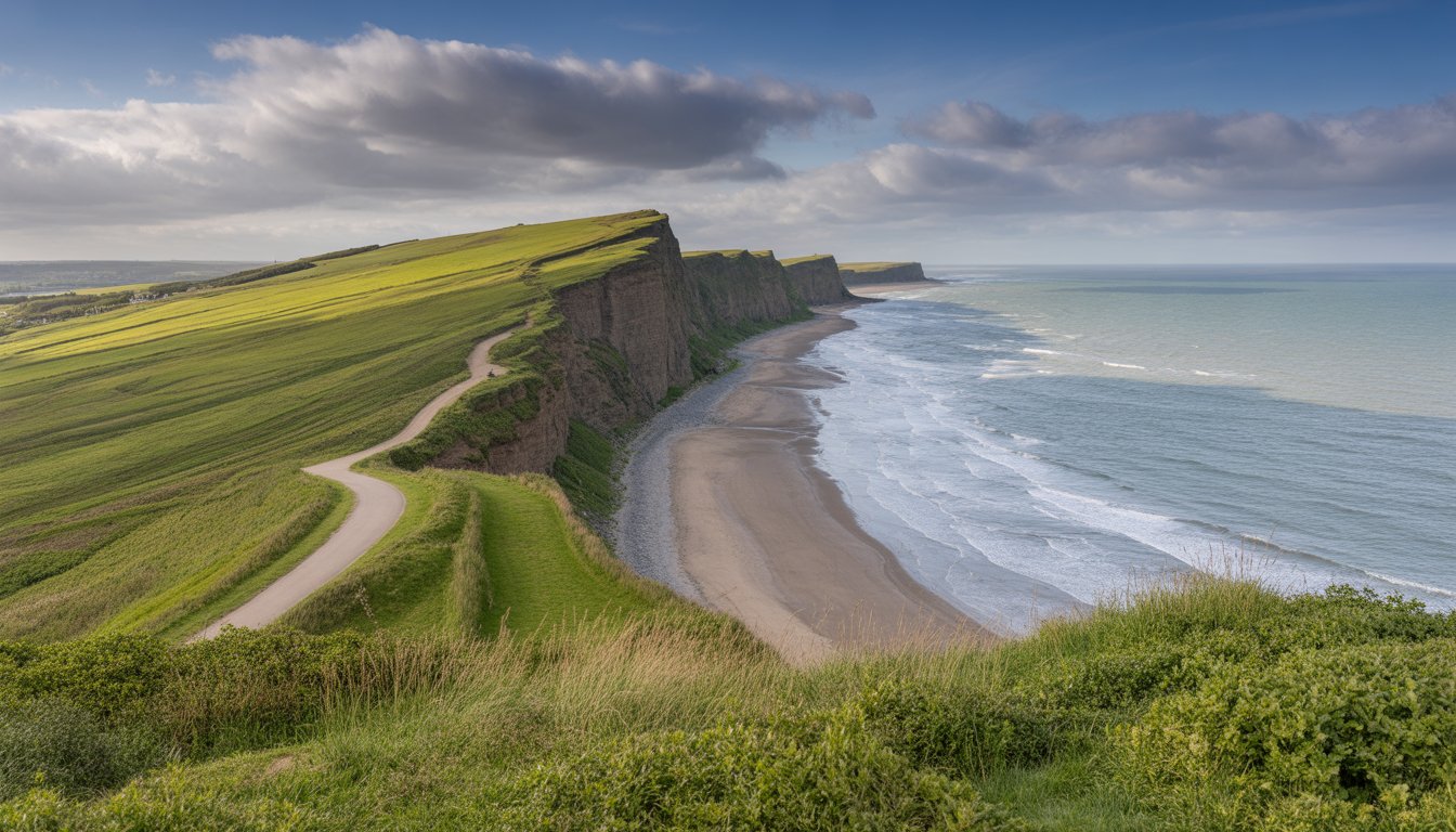 La côte belge et le Kusttram en Belgique - Photo