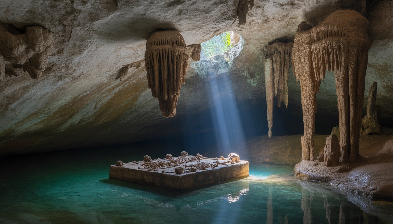 Actun Tunichil Muknal (ATM Cave) en Belize - Photo