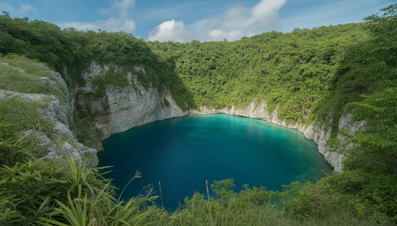 St. Herman's Blue Hole National Park en Belize - Photo