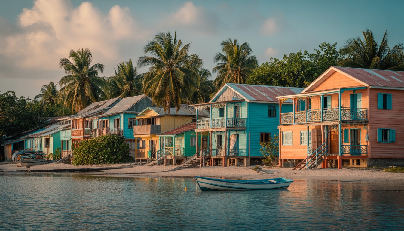 Hopkins (village Garifuna) en Belize - Photo