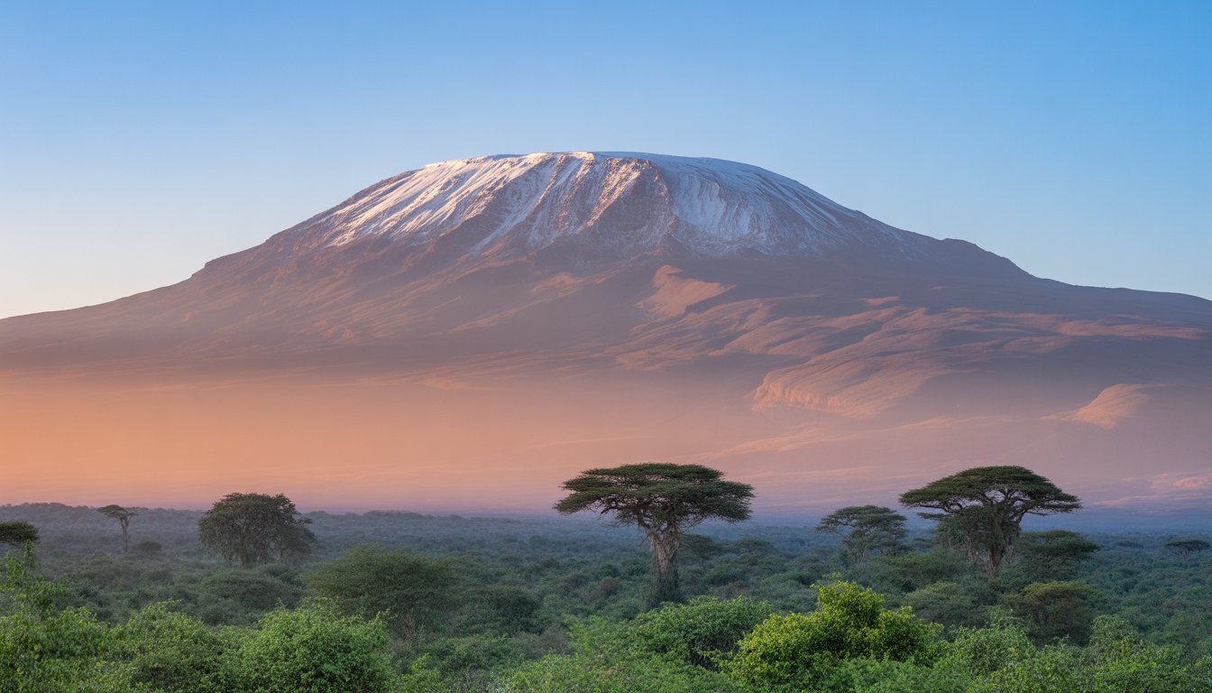 Mont Kilimandjaro en Tanzanie - Photo