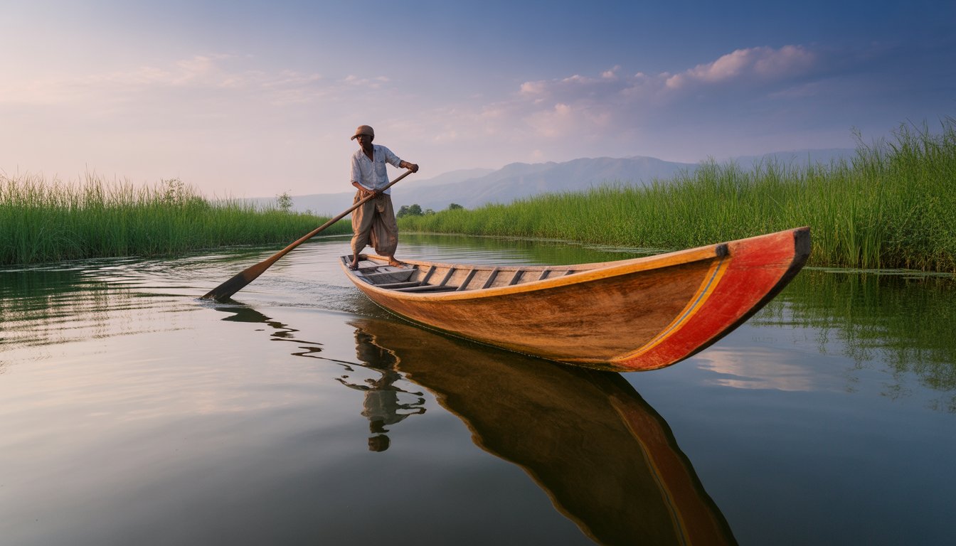Lac Inle en Birmanie - Photo