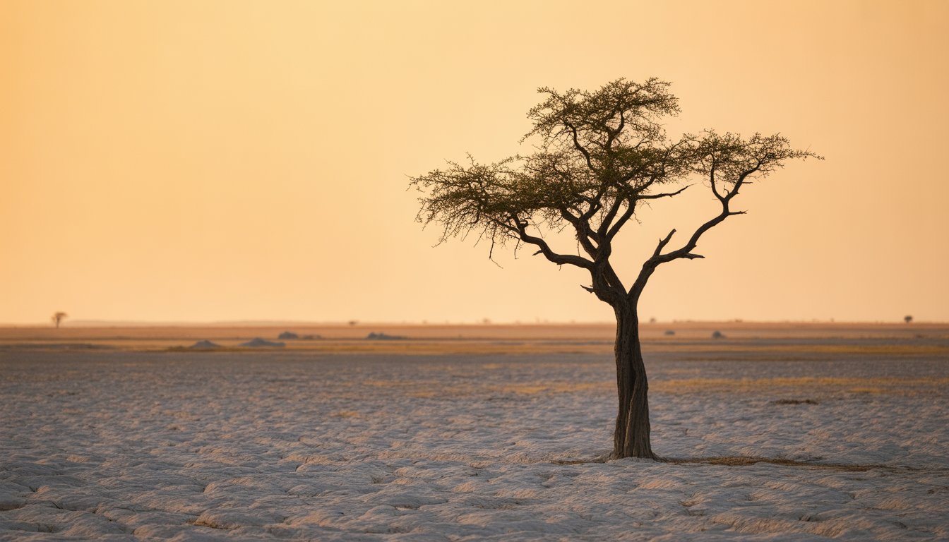 Parc national de Nxai Pan en Botswana - Photo