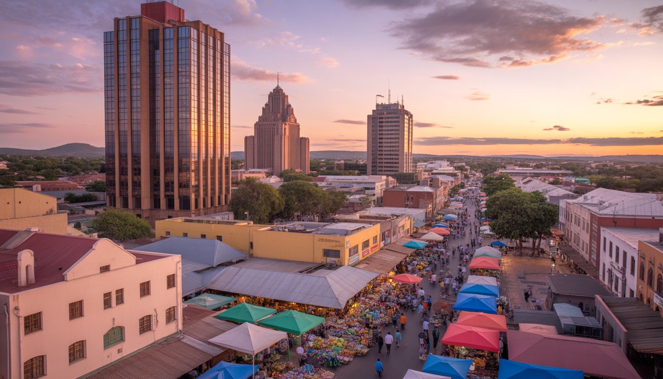 Gaborone en Botswana - Photo