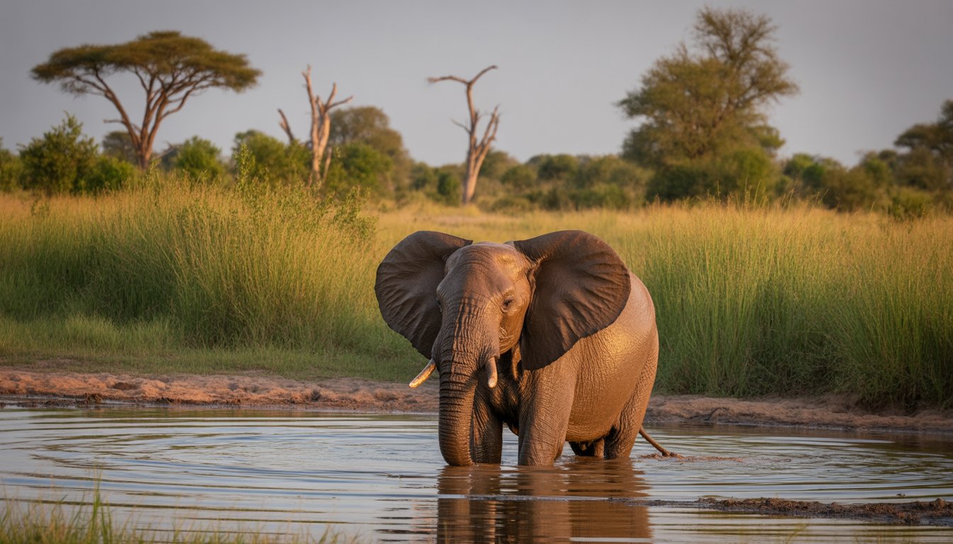 Duba Plains en Botswana - Photo
