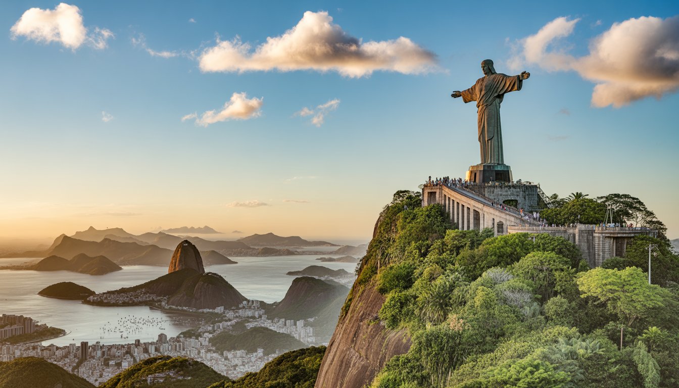 Cristo Redentor (Corcovado) en Brésil - Photo