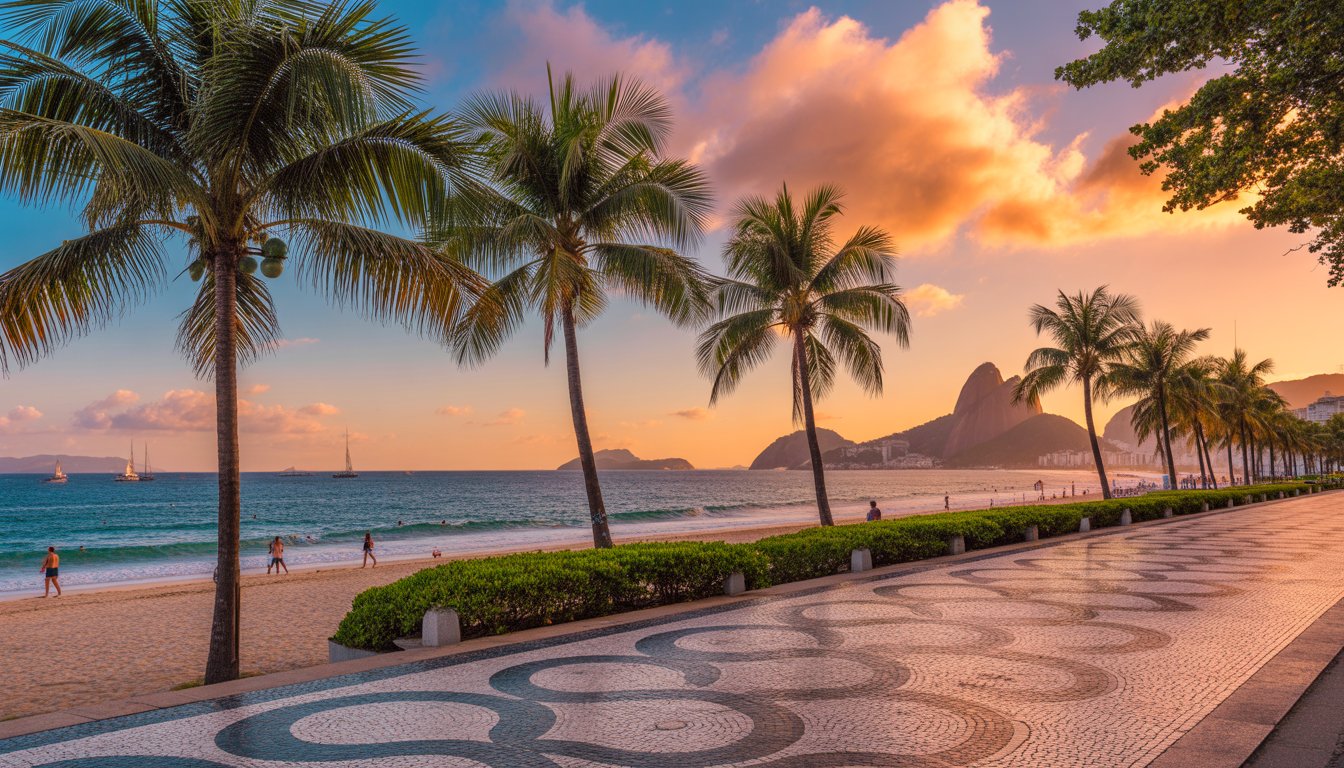 Copacabana en Brésil - Photo