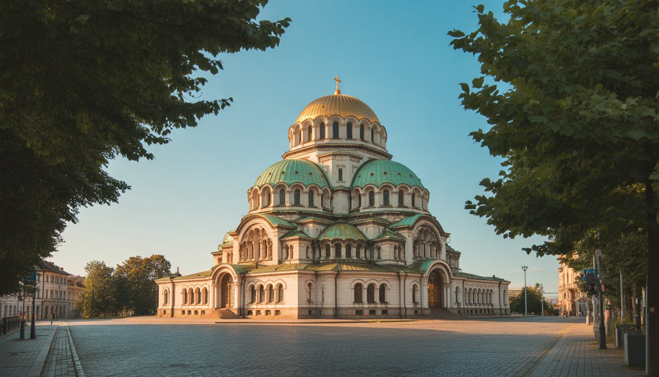 Cathédrale Alexandre-Nevski (Sofia) en Bulgarie - Photo