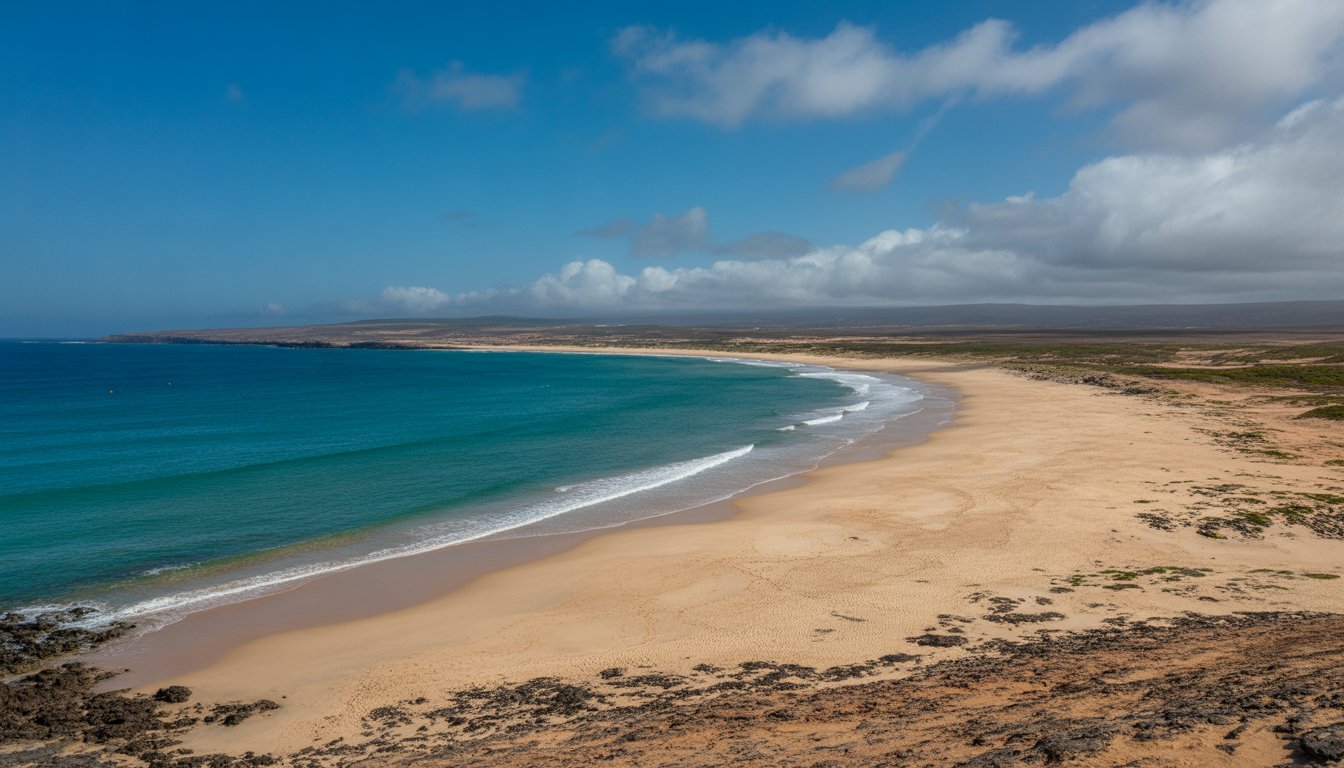 Praia de Santa Mónica (Boa Vista) en Cap-Vert - Photo