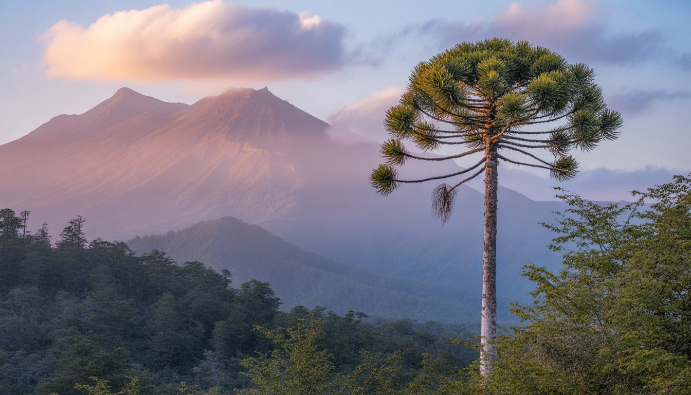 Parc national Conguillío en Chili - Photo