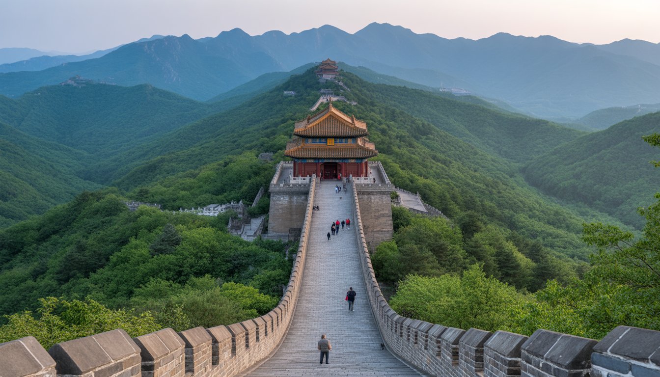 Grande Muraille de Chine (section de Mutianyu) en Chine - Photo