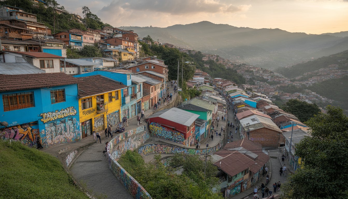 Medellín et la Comuna 13 en Colombie - Photo