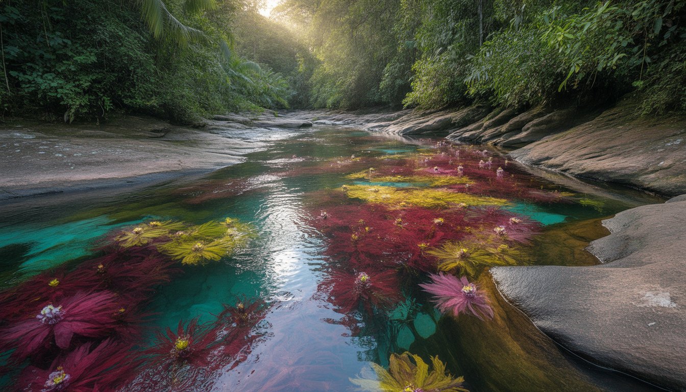 Caño Cristales en Colombie - Photo