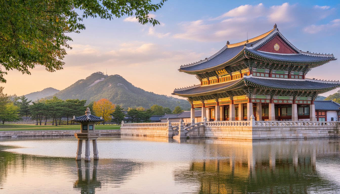 Gyeongbokgung en Corée du Sud - Photo