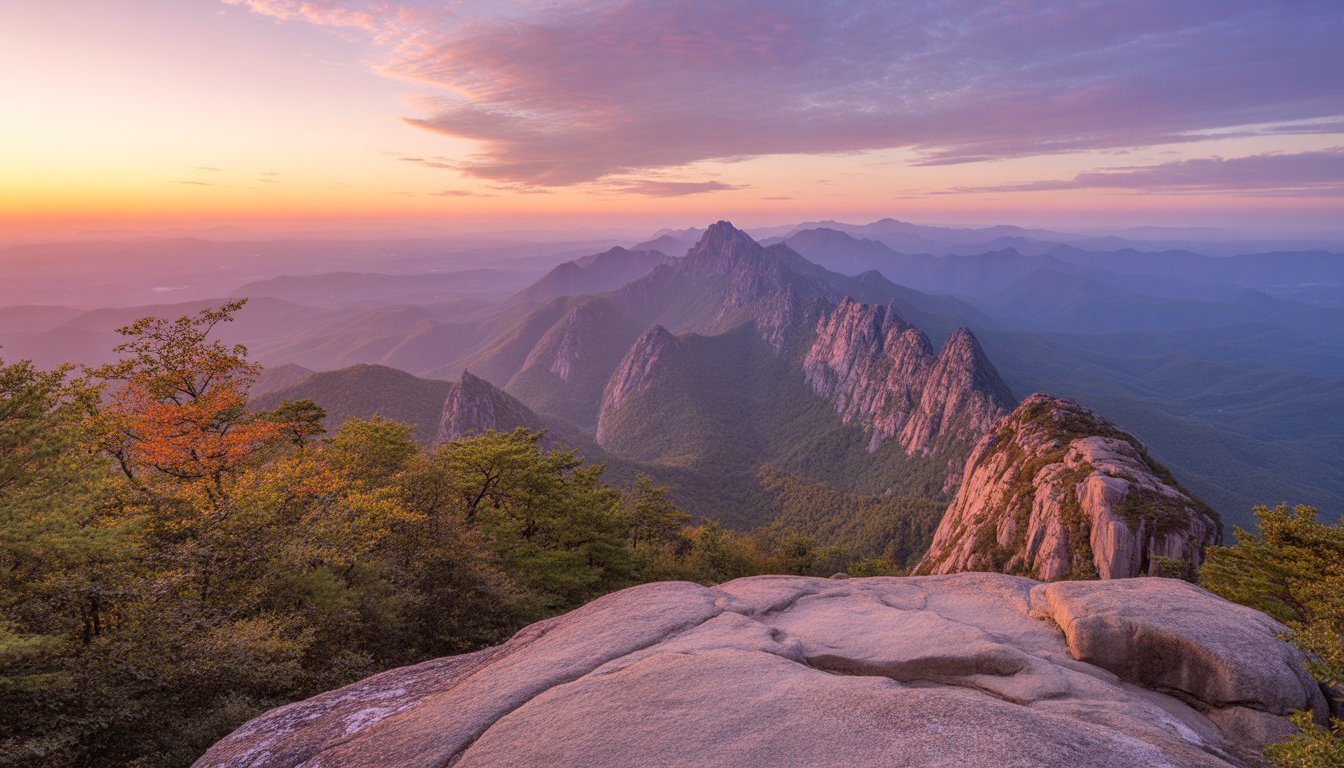 Parc national de Seoraksan en Corée du Sud - Photo