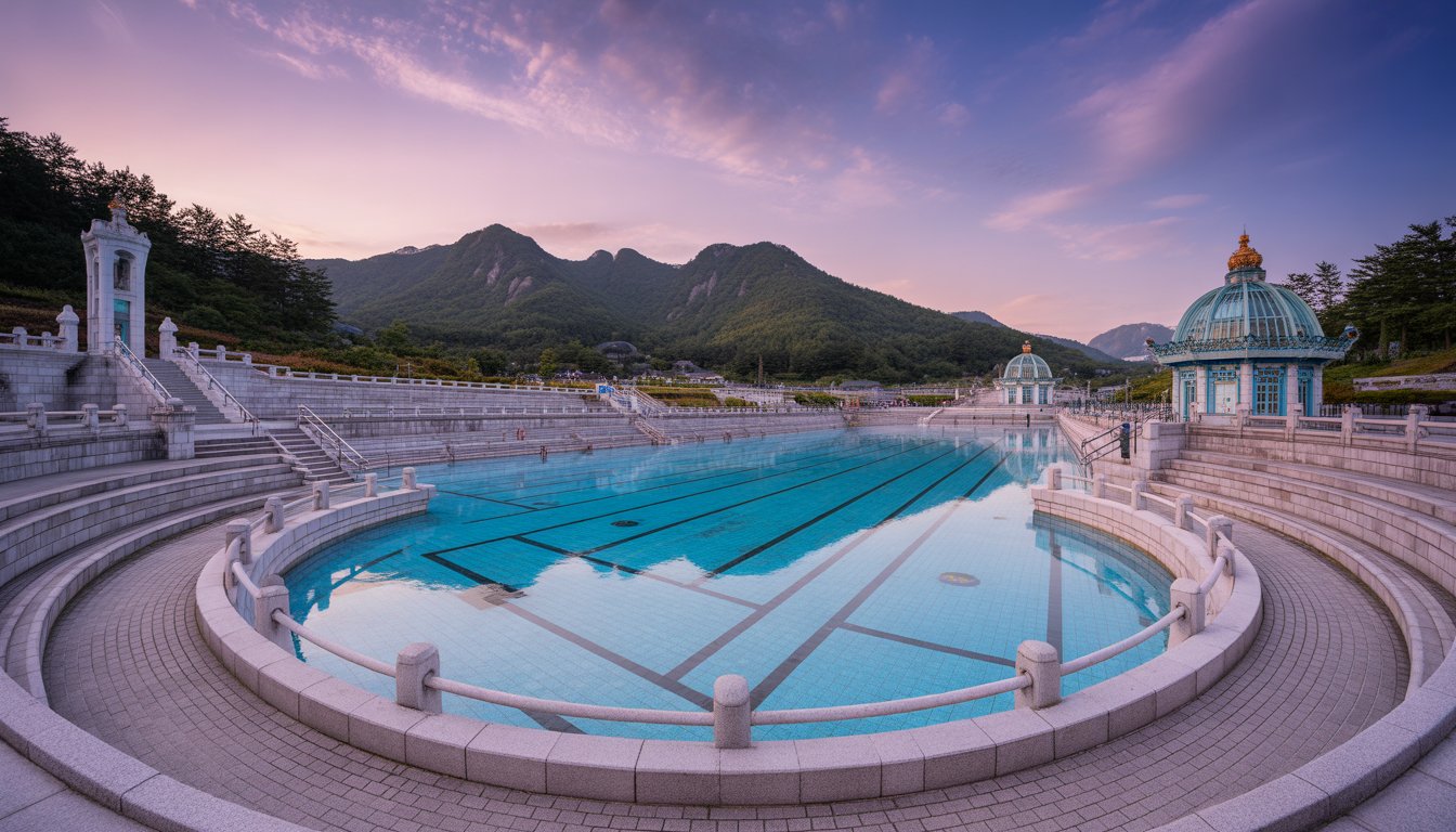 Jjimjilbang (bains publics coréens) en Corée du Sud - Photo