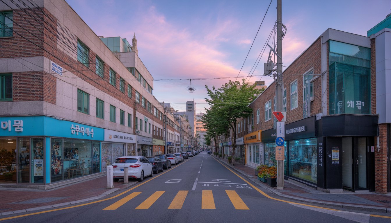 Hongdae (Hongik University Area) en Corée du Sud - Photo