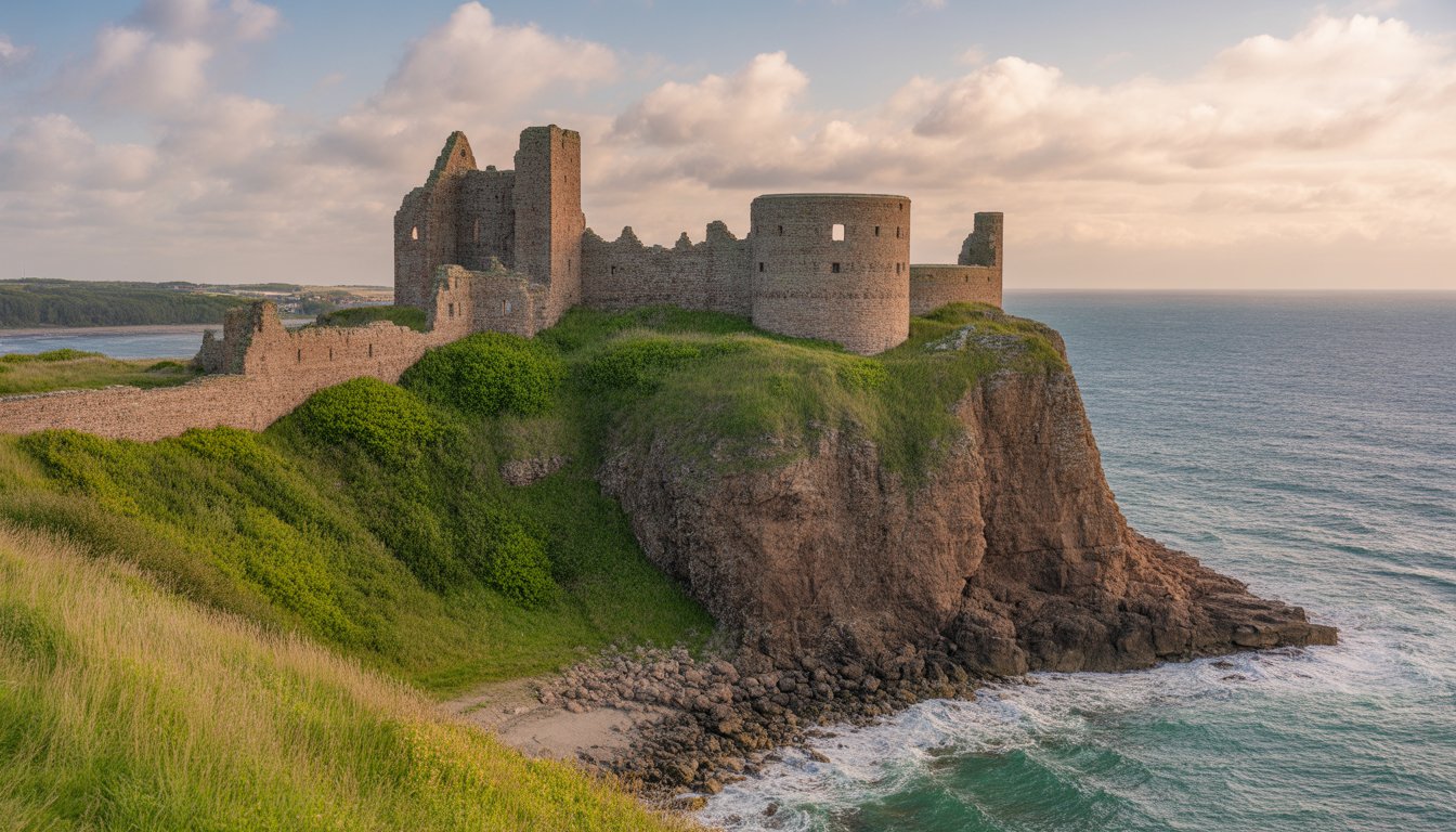 Hammershus (Bornholm) en Danemark - Photo