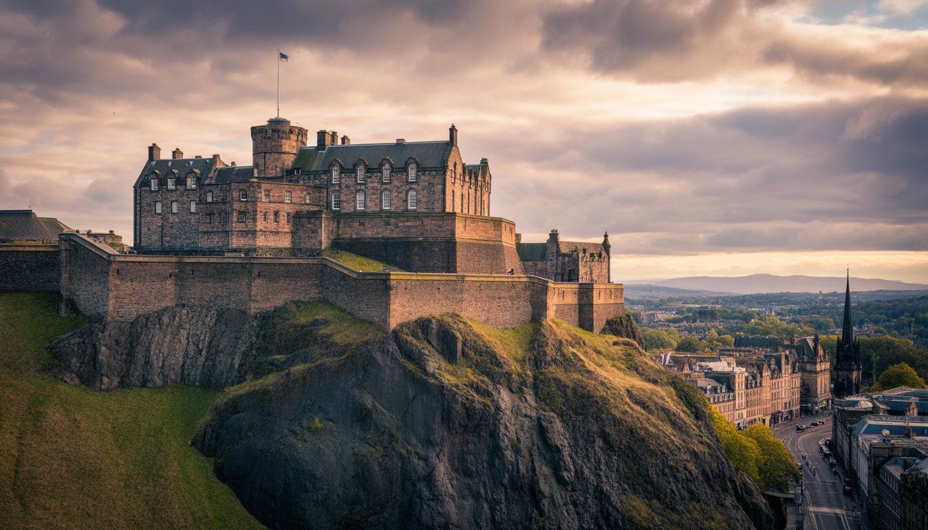 Edinburgh Castle en Écosse - Photo