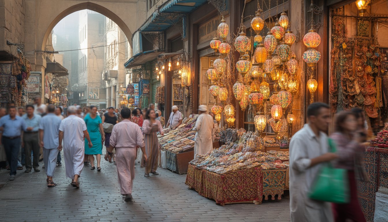 Khan el-Khalili en Égypte - Photo