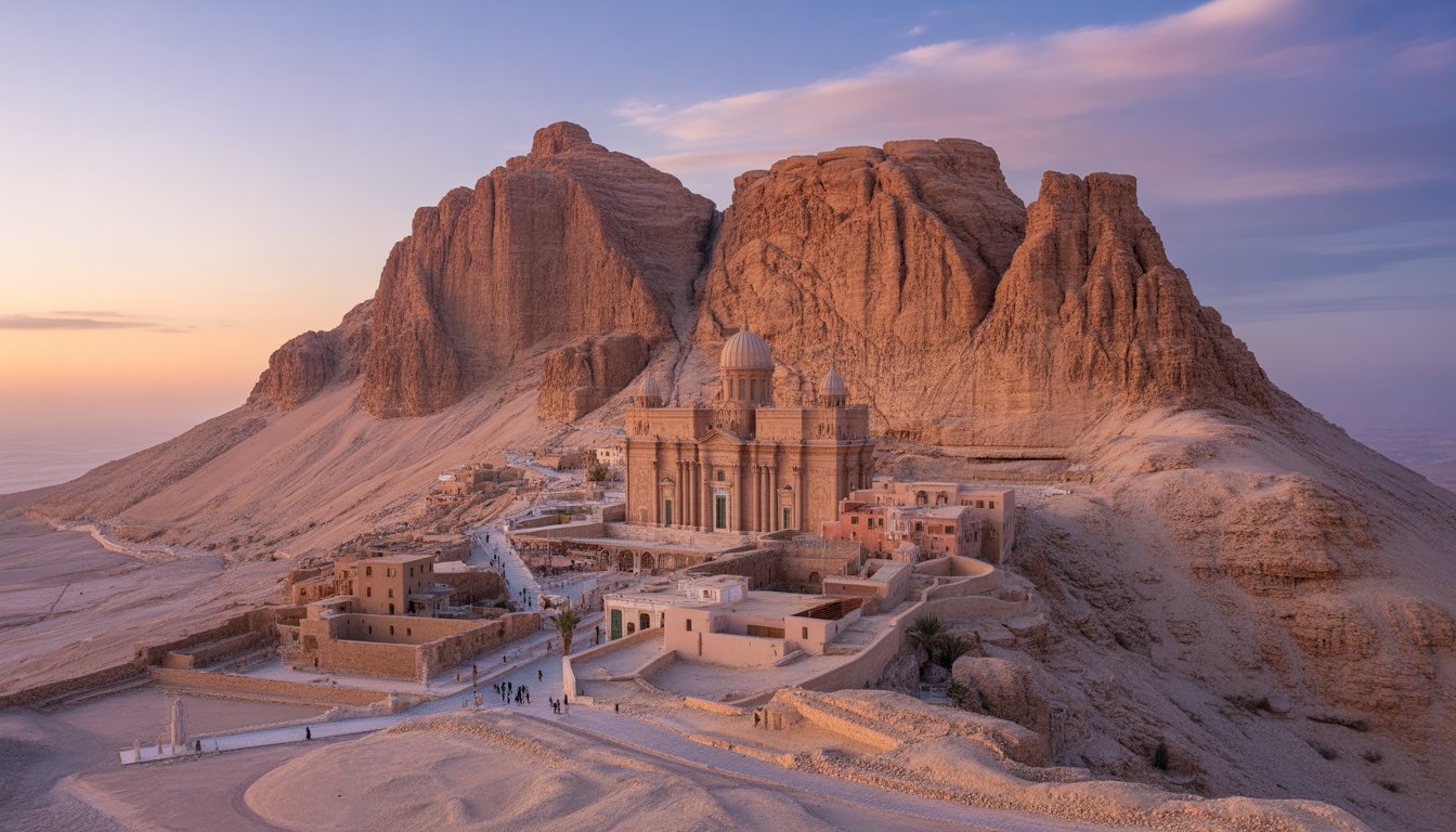Mont Sinaï et monastère Sainte-Catherine en Égypte - Photo
