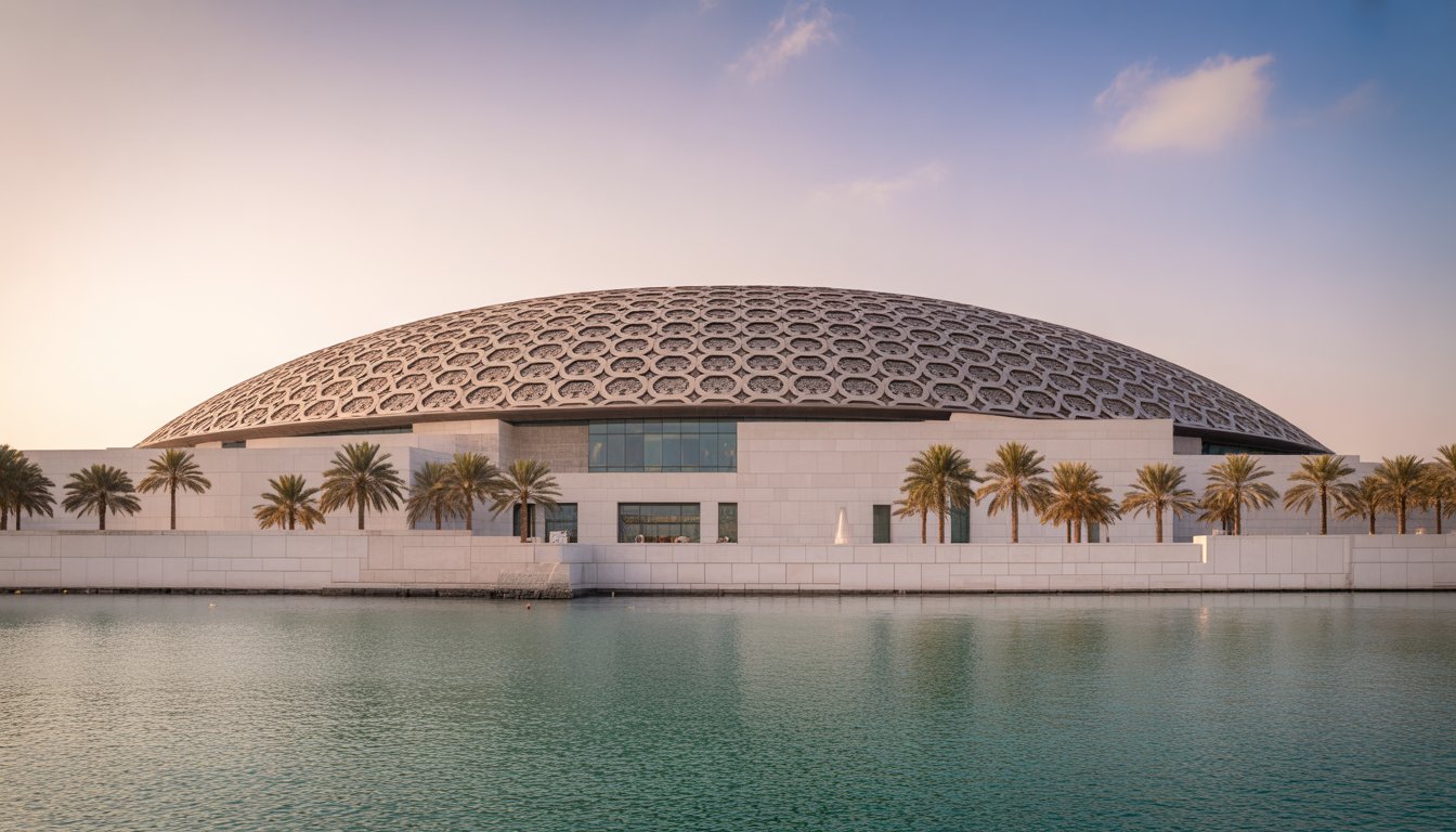 Louvre Abu Dhabi en Émirats Arabes Unis - Photo