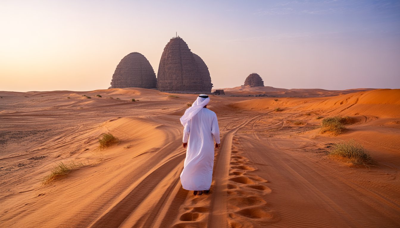 Safari dans le désert en Émirats Arabes Unis - Photo