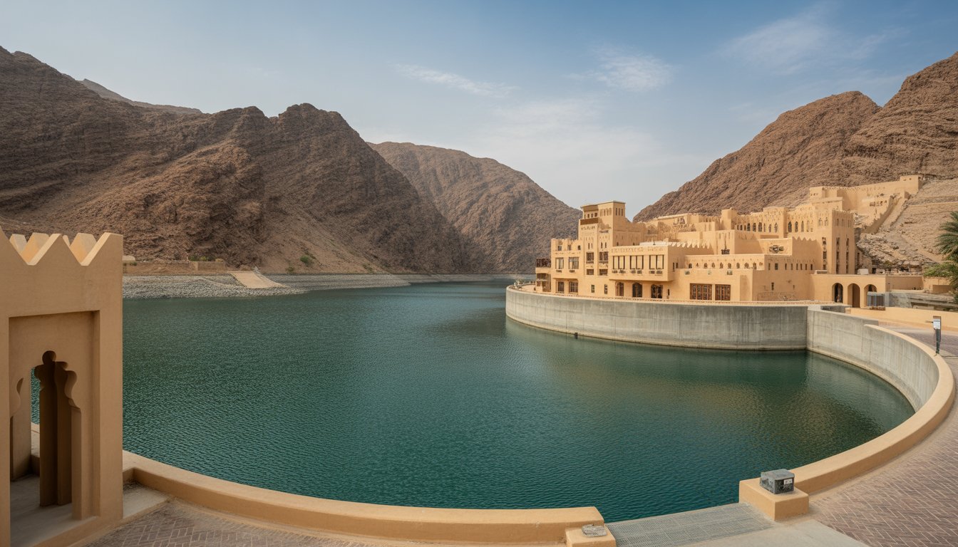 Hatta Heritage Village et Hatta Dam en Émirats Arabes Unis - Photo