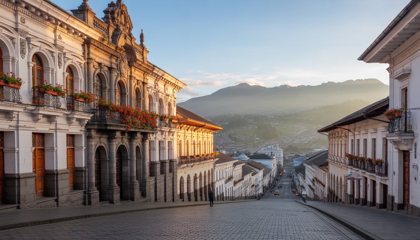 Centre historique de Quito en Équateur - Photo