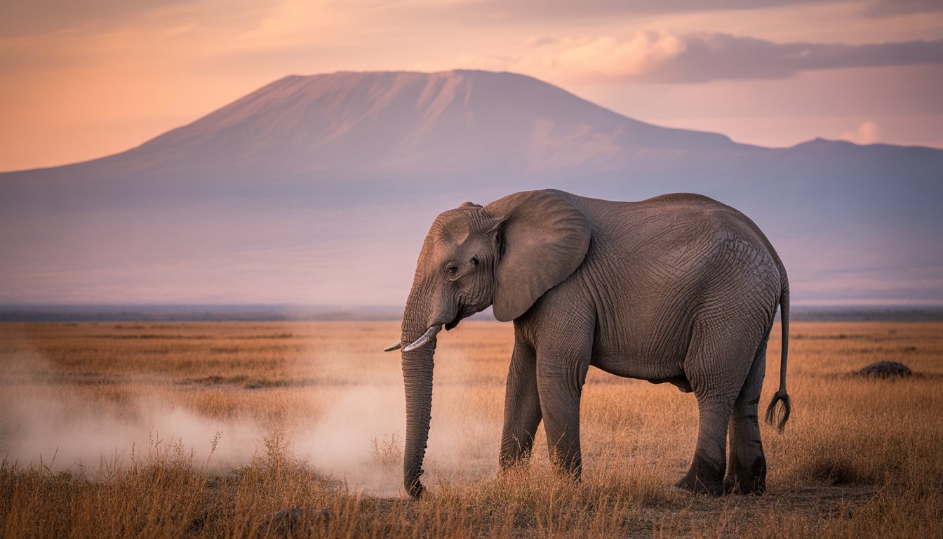 Parc national d'Amboseli en Kenya - Photo