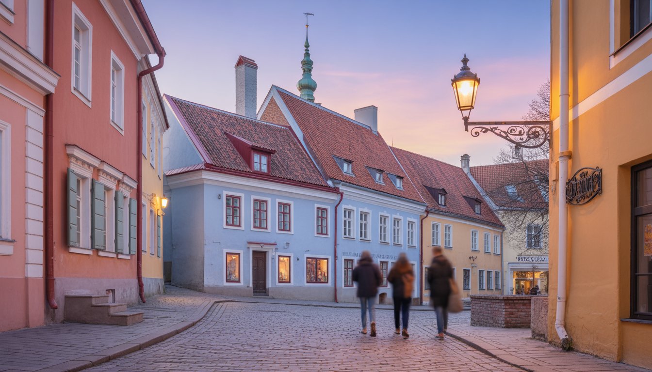 Vanalinn (Vieille ville de Tallinn) en Estonie - Photo