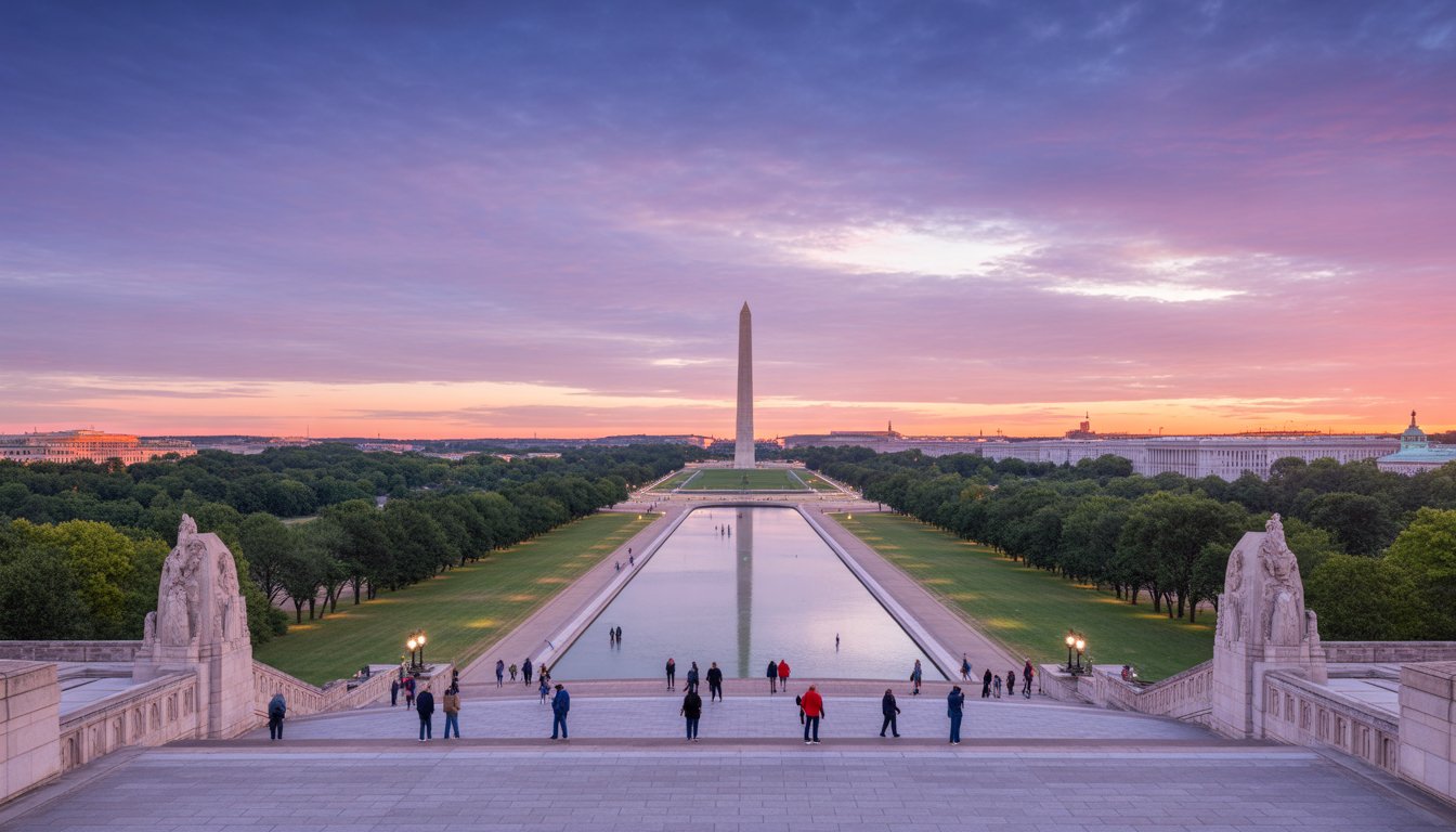National Mall et monuments (Washington, D.C.) en États-Unis - Photo