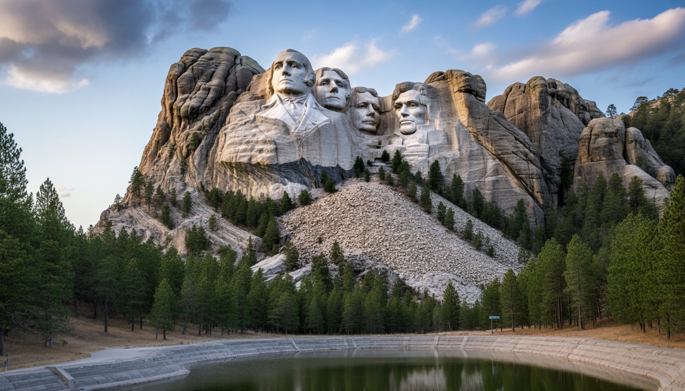 Mount Rushmore National Memorial en États-Unis - Photo