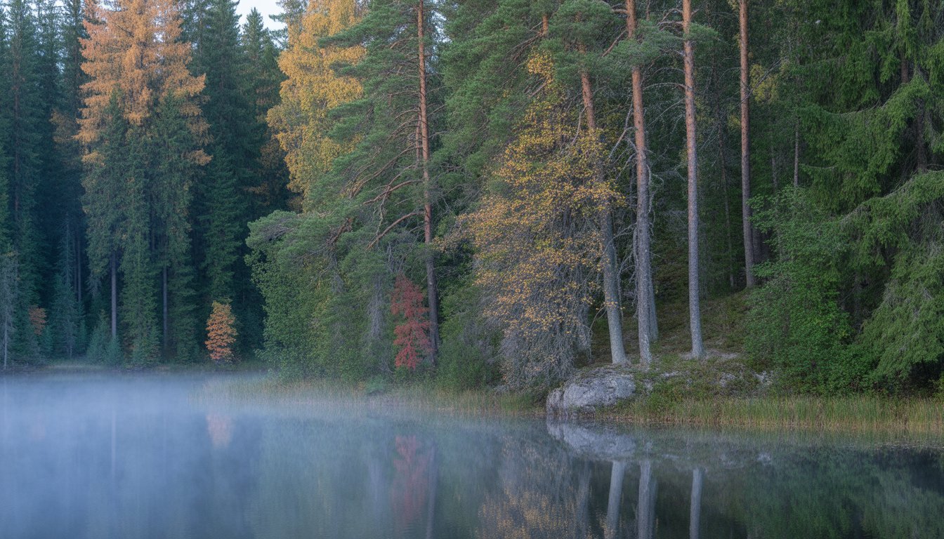 Parc national de Nuuksio en Finlande - Photo