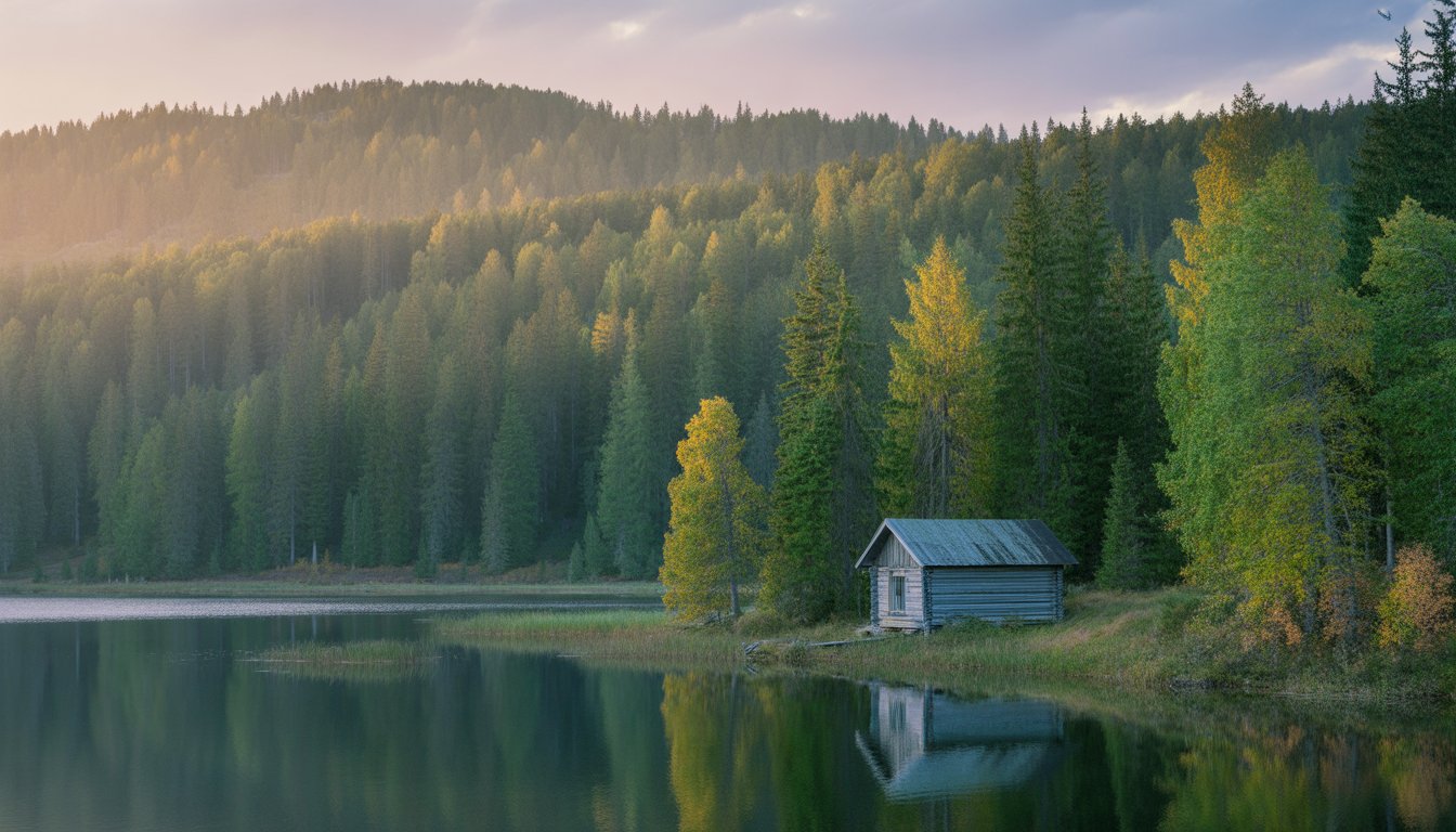 Parc national de Koli en Finlande - Photo
