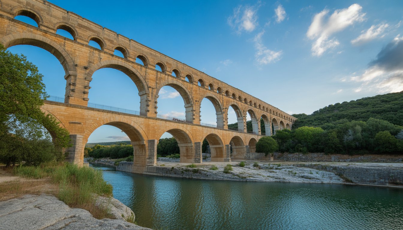 Pont du Gard en France - Photo