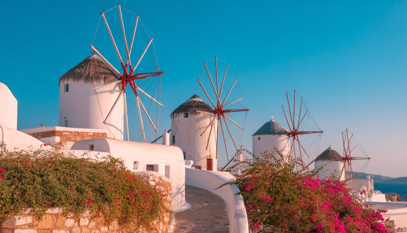 Mykonos en Grèce - Photo