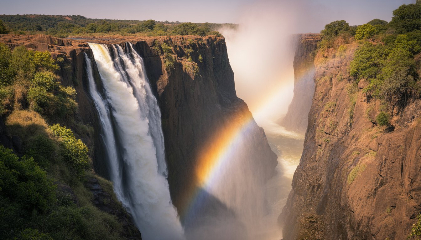Chutes Victoria (Mosi-oa-Tunya) en Zambie - Photo