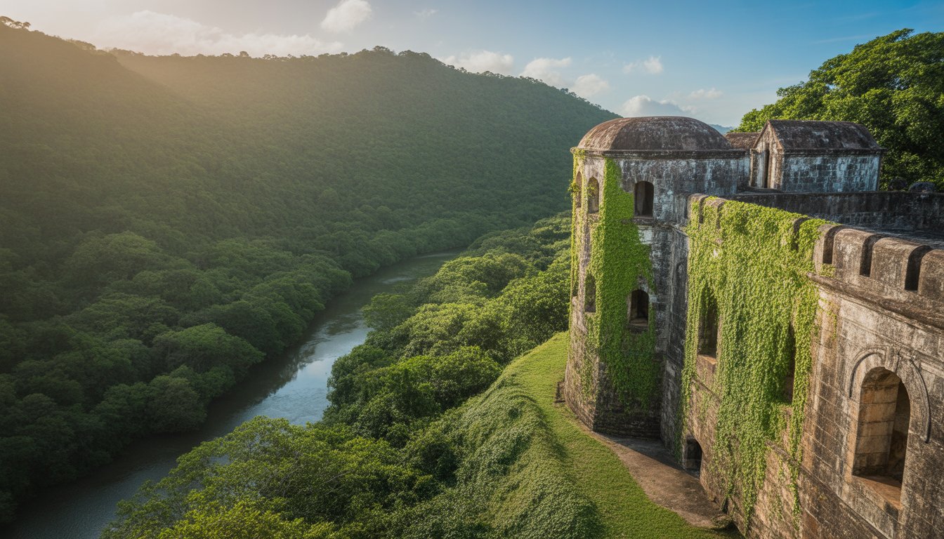 Fort Cépérou en Guyane - Photo