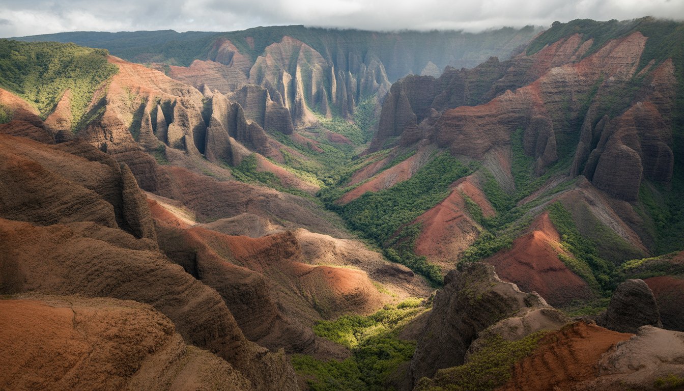 Waimea Canyon State Park en Hawaï - Photo