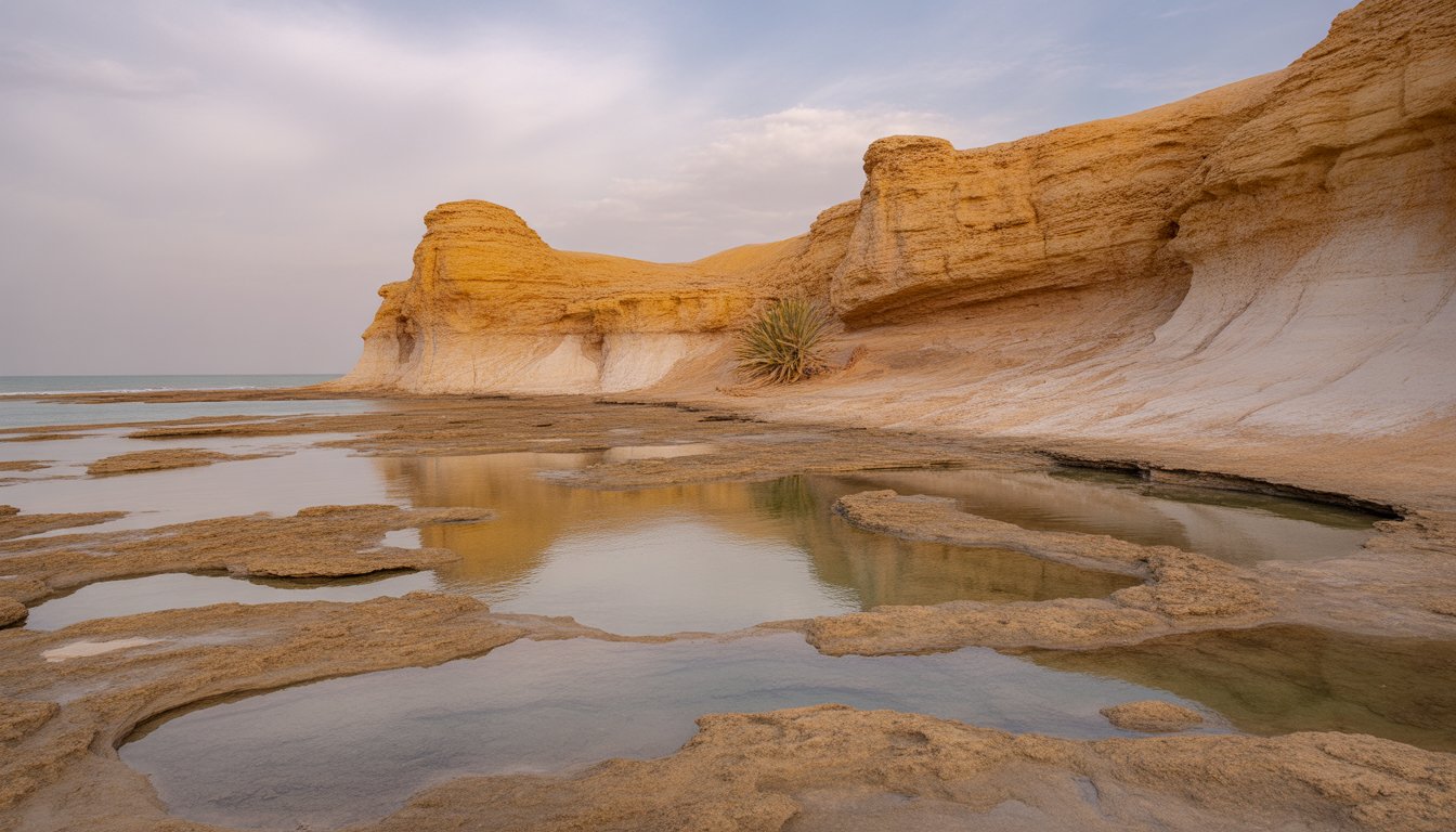 Île de Qeshm et géoparc en Iran - Photo