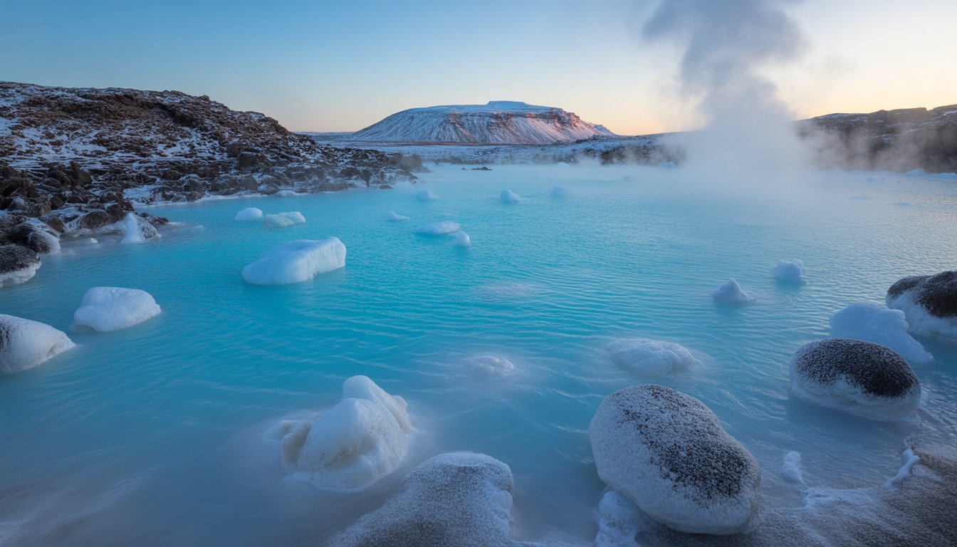 Blue Lagoon (Bláa lónið) en Islande - Photo