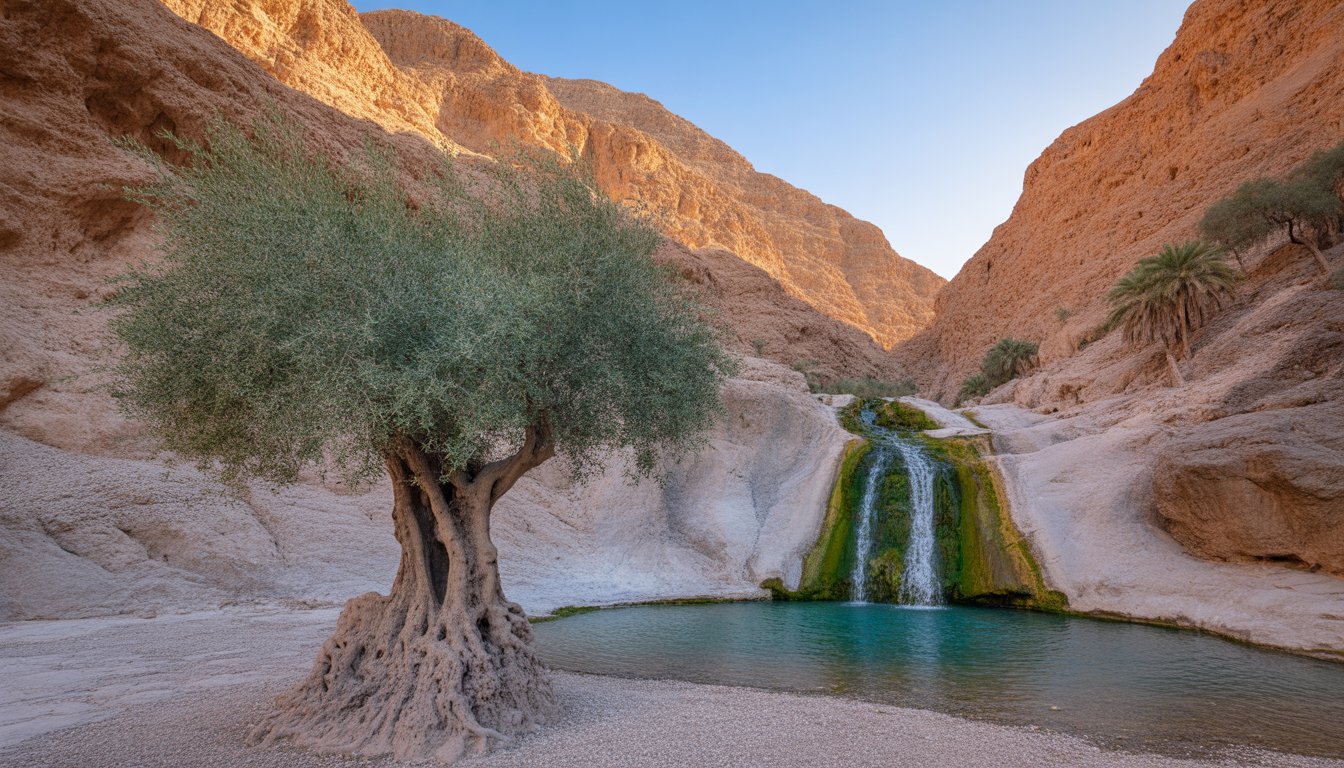 Réserve naturelle d'Ein Gedi en Israël - Photo