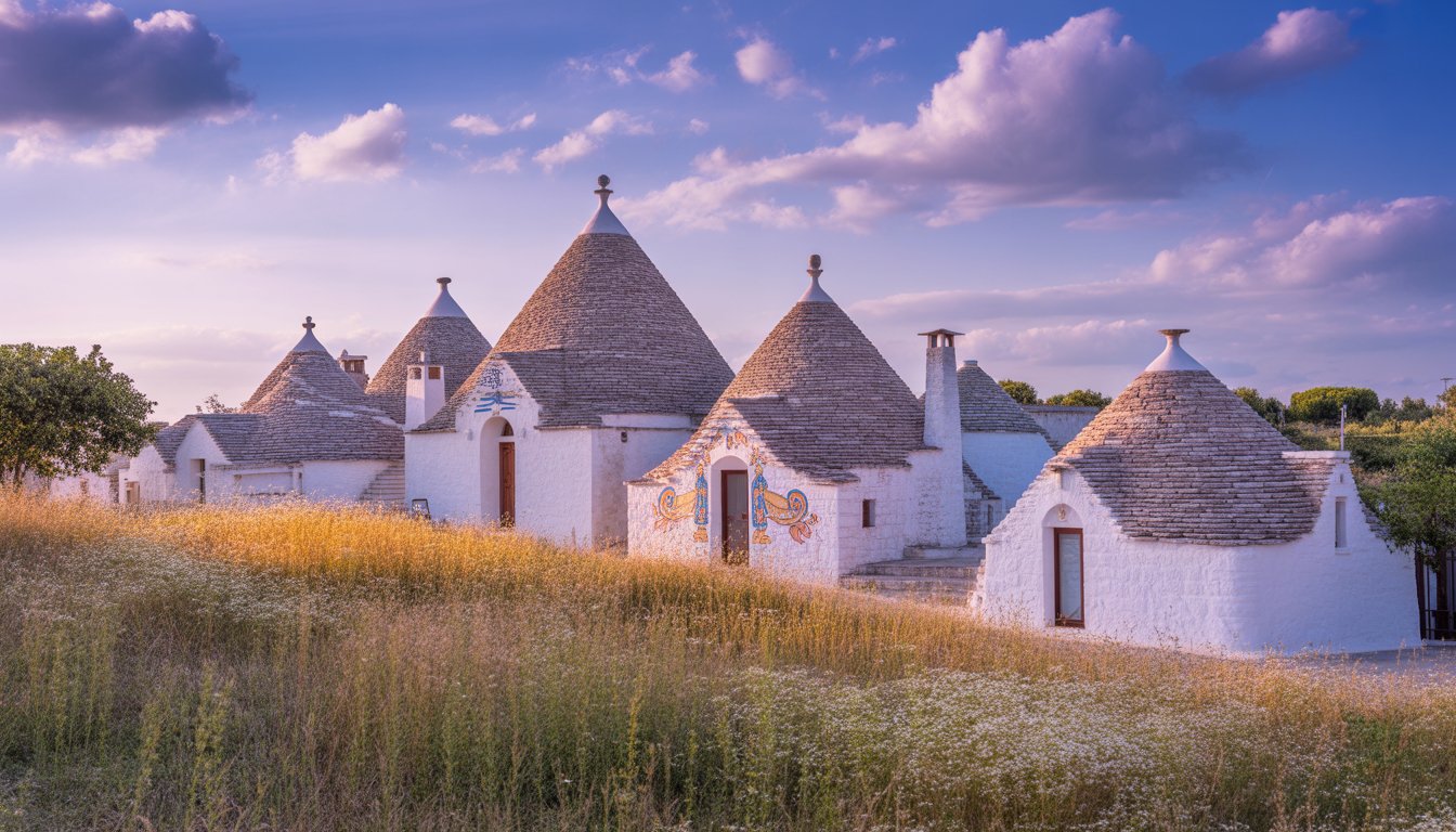Alberobello et ses trulli en Italie - Photo