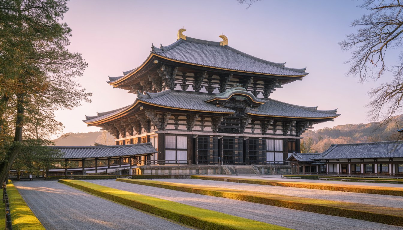 Todai-ji (Nara) en Japon - Photo